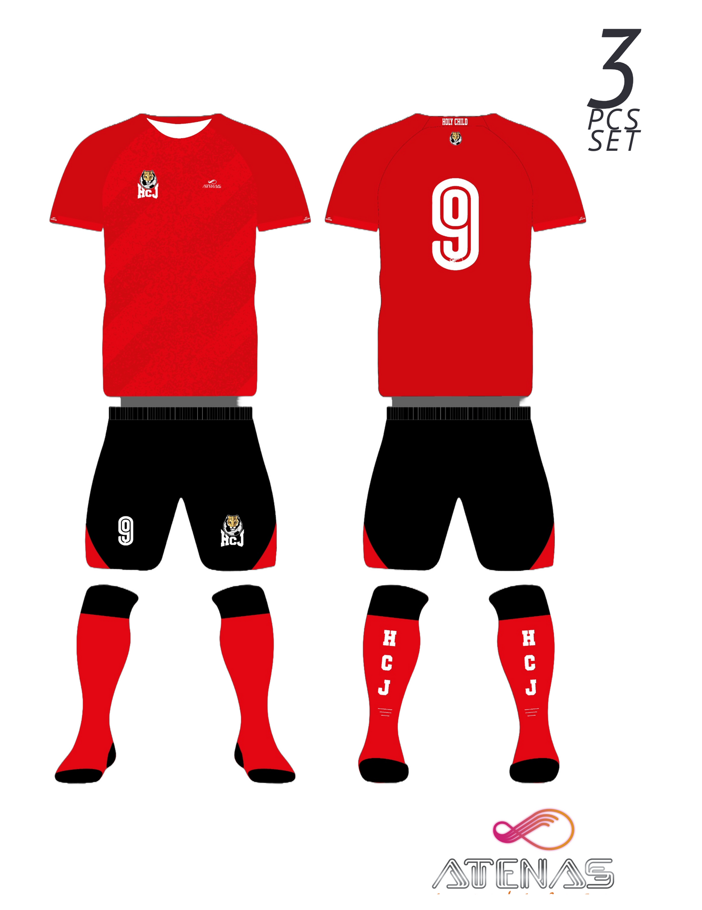 HCJ Soccer - 3 pcs Player Mandatory set