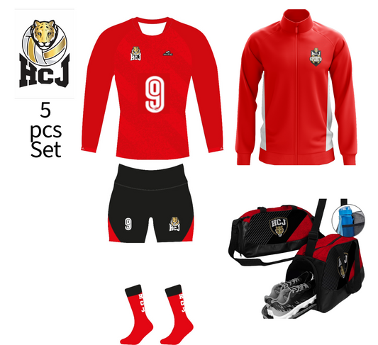 HCJ Volleyball Uniform 5 pcs Bundle