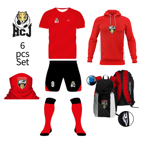 HCJ Soccer Welcome Uniform 6pcs Bundle