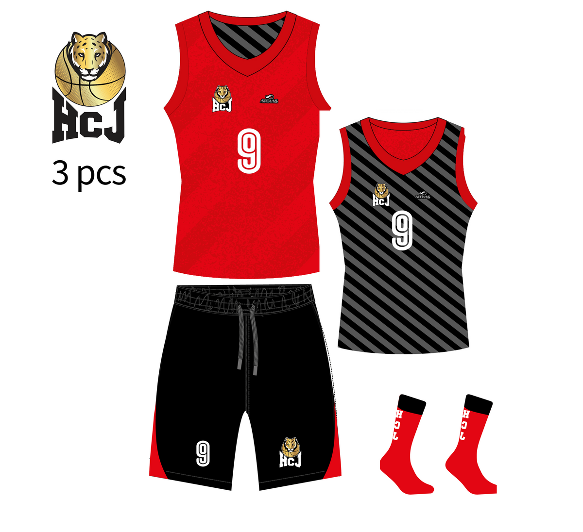 HCJ Basketball - Player Reversible Jersey