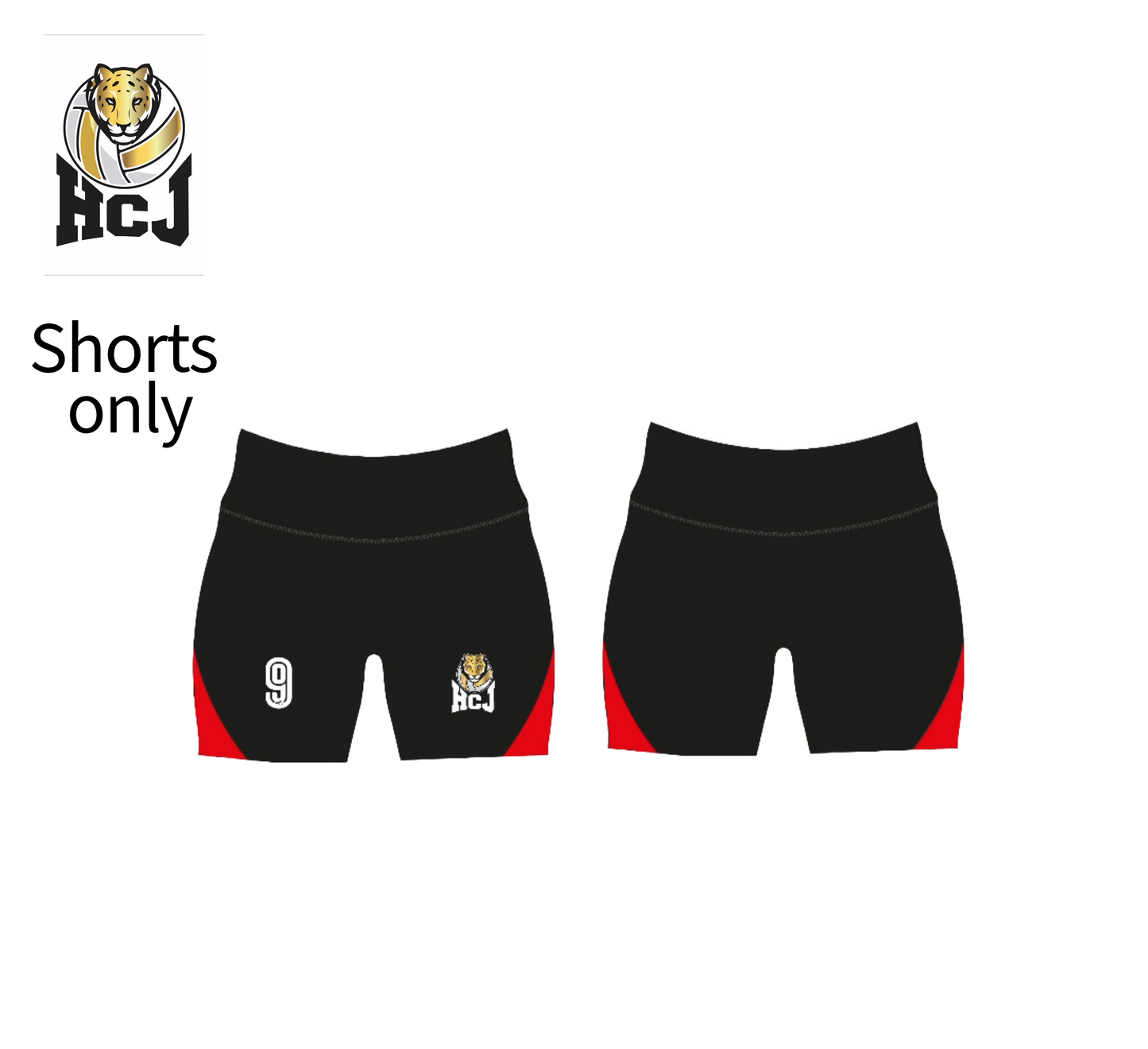 HCJ Volleyball Uniform 5 pcs Bundle