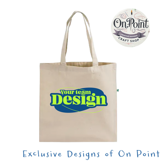 Canvas Tote Bags - Personalized
